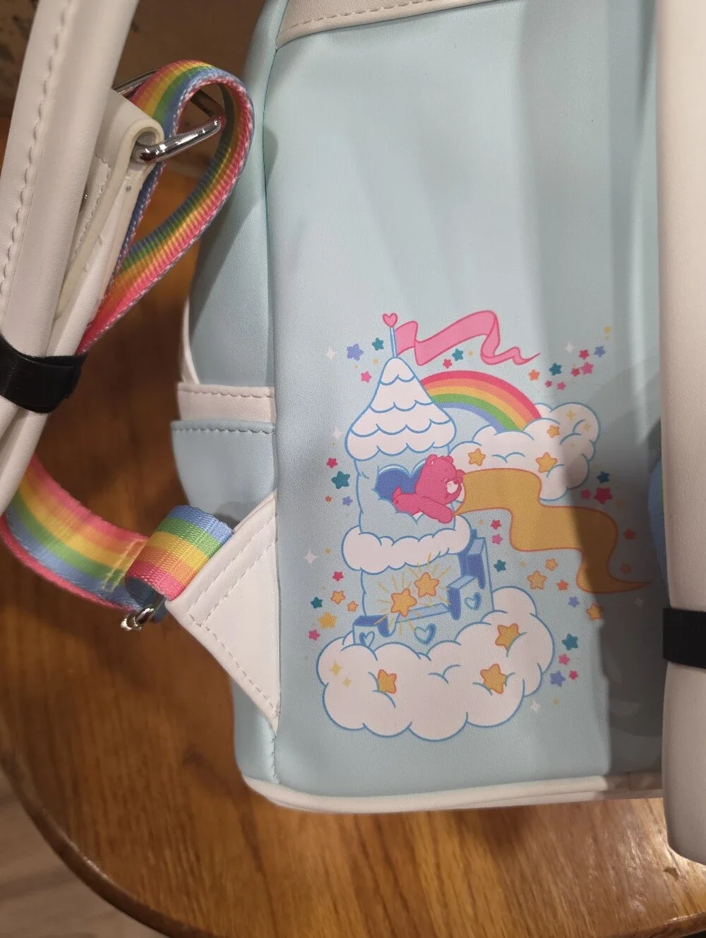 Loungefly Care Bears Care-A-Lot-Castle Mini Backpack